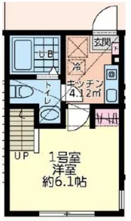 アバーロ橋本【2階】の間取り