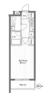カルフールM【3階】の間取り