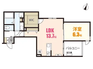 Flugel【2階】の間取り