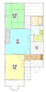 誠和ビル【6階】の間取り