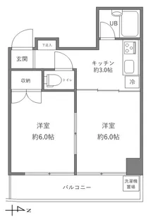 aLATO西日暮里【9階】の間取り