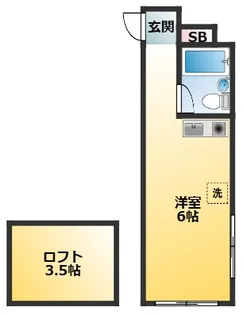 東海ビル【4階】の間取り