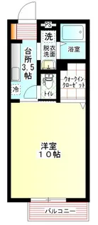 ヴィラパレス B棟【1階】の間取り