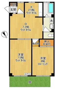 メゾン寺尾台【1階】の間取り