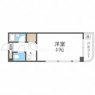 モリビル京橋【6階】の間取り