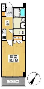 プリマヴェーラ【5階】の間取り