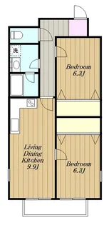 ますみビル【4階】の間取り
