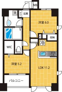 HOLLY・HOUSE【3階】の間取り