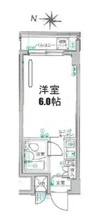 大塚ダイカンプラザ【6階】の間取り