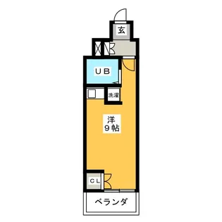 シティポイント松鴻町【3階】の間取り