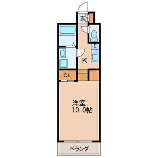 ドゥーエ千種【13階】の間取り