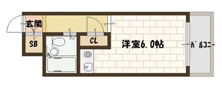 フィノ八番館【2階】の間取り