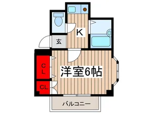 メゾングレシア【1階】の間取り