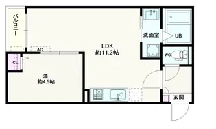 Jack takayokosukaII【2階】の間取り