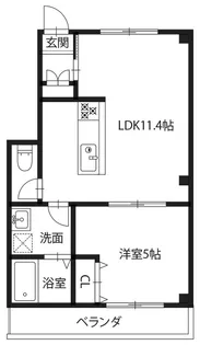 ピース・アレグリア【1階】の間取り
