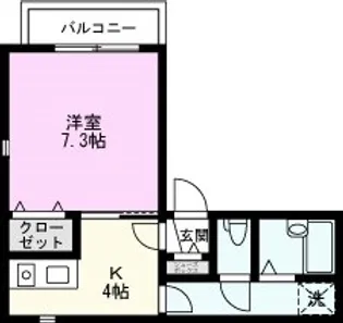 PARKNOTE【2階】の間取り