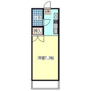 ロイヤル国立【2階】の間取り