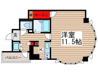 クレストパレス南行徳【2階】の間取り