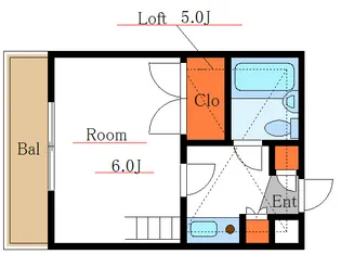 オリーブ【1階】の間取り