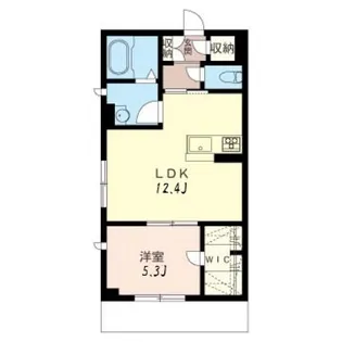 Maizon SHIIBASHI【1階】の間取り