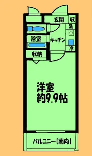 サンフラット00【3階】の間取り