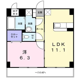 クレオ・テラ 本八幡【2階】の間取り