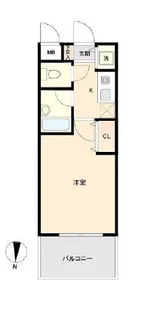 ミューズ両国II【7階】の間取り