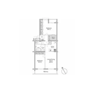 六本木BLESS【3階】の間取り