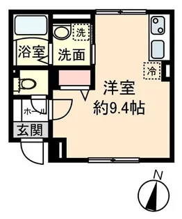 Ferbist大森【1階】の間取り