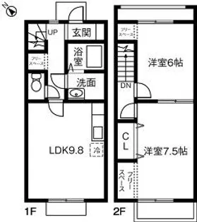 AVEX25(アベックス25)の間取り
