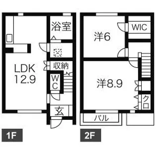 ヴィラアネックスAの間取り