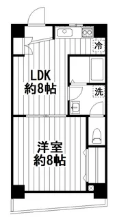 練木ビル【4階】の間取り