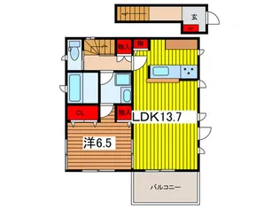 コ-ポ花子【2階】の間取り