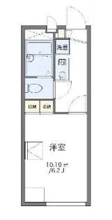 レオパレスディアコート【1階】の間取り