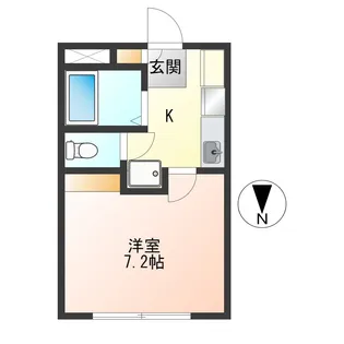 スペースYOU【4階】の間取り