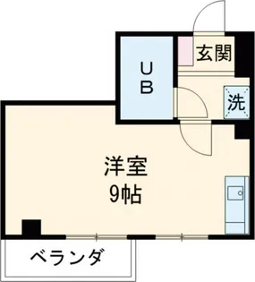サンライズ福甚【3階】の間取り