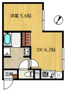 Grand HarmonyVI(曳舟)【2階】の間取り
