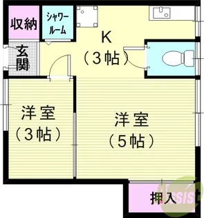 上中文化【2階】の間取り