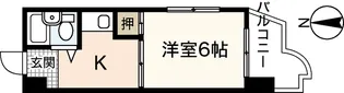 アルカサール大芝【7階】の間取り