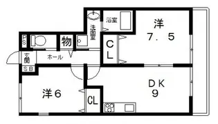 メゾン・ド・サカエ【3階】の間取り