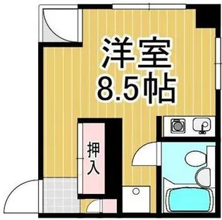 ハイツ白井【2階】の間取り