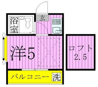 ライフピアキャメル【2階】の間取り