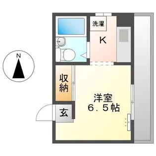 サンライフL21【5階】の間取り