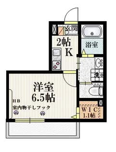 サニーウエル赤羽【3階】の間取り