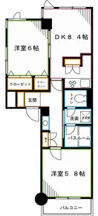 アステBAU【2階】の間取り