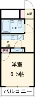 クレスト1【1階】の間取り
