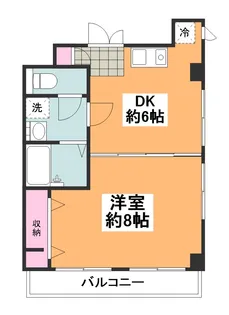 宝鈴ビル【2階】の間取り