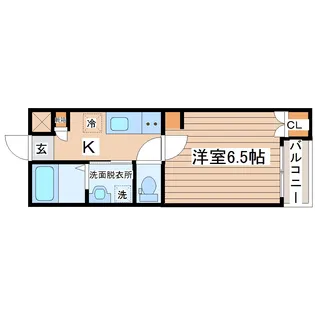 メゾンエスポワール堤町【2階】の間取り
