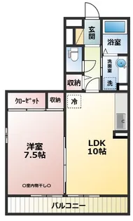 プロプエスタ上永谷【2階】の間取り