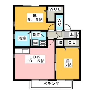 ネオ センチュリー【2階】の間取り